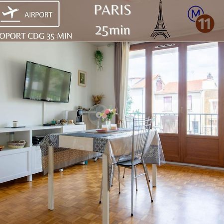 Appart Hotel - Le Nid - 25Min Paris Romainville Εξωτερικό φωτογραφία